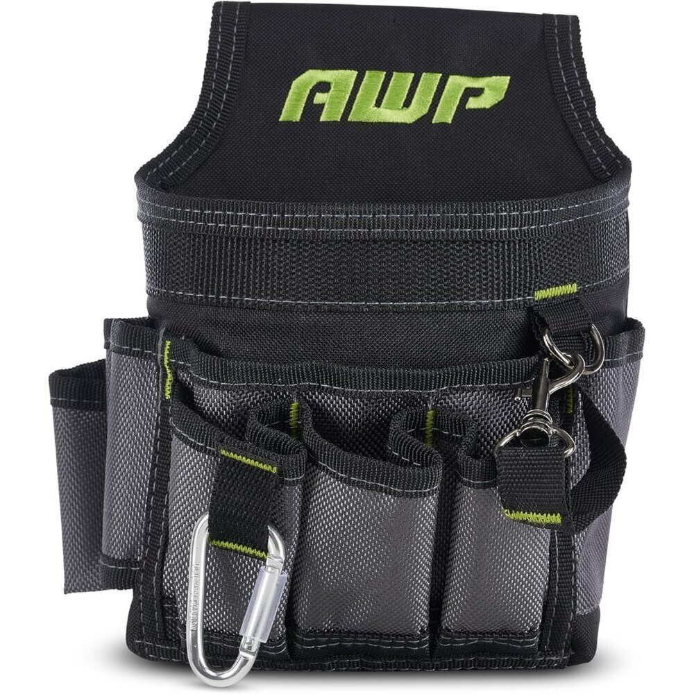 Ballistic Nylon Mini Tool Pouch Multi-Pocket Organizer for Electricians